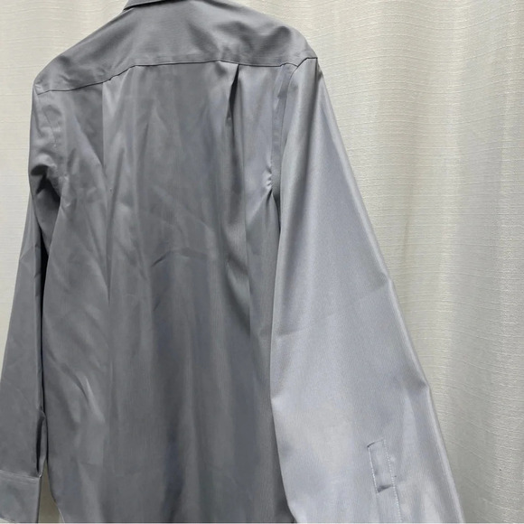 Nwt CL SLIM fit collared button down long sleeve dress shirt - Picture 10 of 11